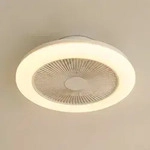 Vedin LED-Deckenventilator, &Oslash; 45 cm, RGBW, dimmbar, wei&szlig;, DC - Lindby Lindby,