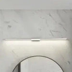 Wandleuchte Lindby, Alenia, Metallisch, f&uuml;r Badezimmer, Aluminium, Modern -...