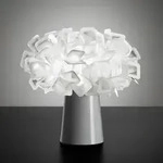 Tischleuchte Slamp, CLIZIA, Wei&szlig;, f&uuml;r Wohnzimmer, Kunststoff, Design - 25