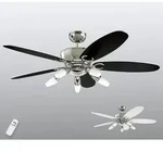 Deckenventilator mit Licht Arius Remote Westinghouse, Arius, Schwarz, f&uuml;r