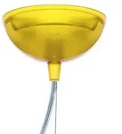 Pendelleuchte Kartell, Small FL/Y, Gelb, f&uuml;r Wohnzimmer, Kunststoff, Design - 28