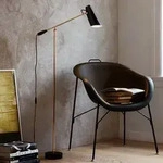 Stehleuchte Northern, BIRDY, Schwarz, f&uuml;r Wohnzimmer, Metall, Design - 133