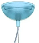 Pendelleuchte Kartell, Small FL/Y, Blau, f&uuml;r Wohnzimmer, Kunststoff, Design - 28