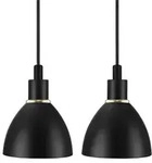 Pendelleuchte Nordlux, Schwarz, f&uuml;r Esszimmer, Metall - 16.5