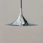 Pendelleuchte GUBI, Semi, dimmbar, Metallisch, f&uuml;r Wohnzimmer, Metall, Design...