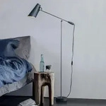 Stehleuchte Northern, Birdy, Grau, f&uuml;r Wohnzimmer, Metall, Design - 133