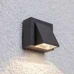 Au&szlig;enleuchte Lucande, MARIK, Schwarz, f&uuml;r Balkon, Metall, Modern - 8 - 7.5