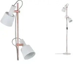 Stehleuchte Paulmann, Haldar, Wei&szlig;, f&uuml;r Wohnzimmer, Metall, Modern - 152
