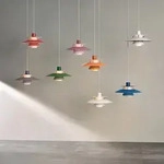 Pendelleuchte Louis Poulsen, PH 5 Mini, dimmbar, Wei&szlig;, f&uuml;r Wohnzimmer, Metall,