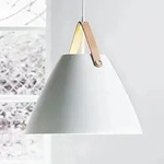 Pendelleuchte DFTP by Nordlux, Strap 36, dimmbar, Wei&szlig;, f&uuml;r Wohnzimmer, Metall,