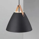 Pendelleuchte DFTP by Nordlux, Strap 36, dimmbar, Schwarz, f&uuml;r Wohnzimmer, Metall,