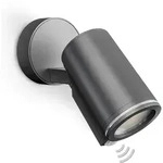 Au&szlig;enleuchte STEINEL, Spot One SC, Schwarz, Metall, Modern - 9.8 - 9.8