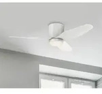 Deckenleuchte Westinghouse, Carla, dimmbar, Wei&szlig;, f&uuml;r Wohnzimmer, Kunststoff,