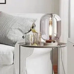Tischleuchte By Ryd&eacute;ns, Leola, Grau, f&uuml;r Wohnzimmer, Glas - 31