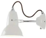 Wandleuchte Anglepoise, Original, Wei&szlig;, f&uuml;r Wohnzimmer, Metall, Industrielles