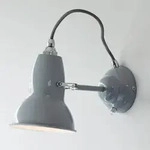 Wandleuchte Anglepoise, Original 1227, Grau, f&uuml;r Wohnzimmer, Metall, Industrielles