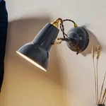 Wandleuchte Anglepoise, Original 1227 Brass, dimmbar, Grau, f&uuml;r Wohnzimmer,...