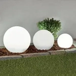Au&szlig;enleuchte Lindby, Lago, Wei&szlig;, f&uuml;r Terrasse, Kunststoff, Modern - 51