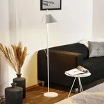 Stehleuchte Louis Poulsen, Yuh, dimmbar, Wei&szlig;, f&uuml;r Wohnzimmer, Metall, Design - 140