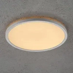 Deckenleuchte Nordlux, Planura, dimmbar, Wei&szlig;, f&uuml;r Wohnzimmer, Kunststoff, Modern -