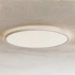 Deckenleuchte Nordlux, Planura, dimmbar, Wei&szlig;, f&uuml;r Wohnzimmer, Kunststoff, Modern -