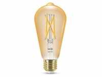 WiZ - Leuchtmittel Smart TW Amb. 7W 640lm 2000-5000K Edison Gold E27 WiZ