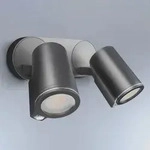 Au&szlig;enleuchte STEINEL, Spot Duo SC, Schwarz, Metall, Modern - 24.7 - 9.8