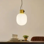Pendelleuchte Audo Copenhagen, JWDA, dimmbar, Wei&szlig;, f&uuml;r Wohnzimmer, Glas, Design -