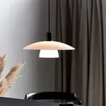 Pendelleuchte Nordlux, Verona, dimmbar, Wei&szlig;, f&uuml;r Wohnzimmer, Glas, Modern - 18.8