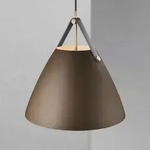 Pendelleuchte DFTP by Nordlux, Strap, dimmbar, Braun / Rost, f&uuml;r Wohnzimmer, Metall,