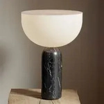 Tischleuchte New Works, Kizu Small, Schwarz, f&uuml;r Wohnzimmer, Stein, Design - 35