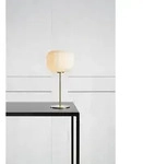 Tischleuchte Marksl&ouml;jd, Wei&szlig;, f&uuml;r Wohnzimmer, Glas - 50