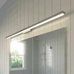 Wandleuchte Lindby, Alenia, Metallisch, f&uuml;r Badezimmer, Metall, Modern - 120 - 5
