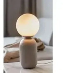 Tischleuchte Nordlux, Grau, f&uuml;r Wohnzimmer, Metall - 34.5