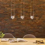 Pendelleuchte Paulmann, Aldan, dimmbar, Metallisch, f&uuml;r Wohnzimmer, Aluminium,