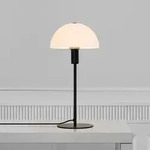 Tischleuchte Nordlux, Ellen, Schwarz, f&uuml;r Schlafzimmer, Glas, Skandinavisch - 41.5