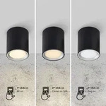 Deckenleuchte Nordlux, Fallon long, dimmbar, Schwarz, f&uuml;r Wohnzimmer, Metall - 12