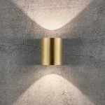 Au&szlig;enleuchte Nordlux, Canto 2, Gold / Messing, Metall, Modern - 8.7 - 10.4