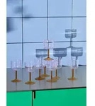 Gl&auml;ser/Karaffen HAY, Blau, Glas - 7.5 - 15