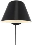 Wandleuchte DFTP by Nordlux, Stay Short, Schwarz, f&uuml;r Schlafzimmer, Metall, Design -