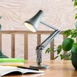 Tischleuchte Anglepoise, 90 Mini Mini, dimmbar, Gr&uuml;n, f&uuml;r Arbeitszimmer / B&uuml;ro,