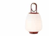&Tradition - Lucca SC51 Outdoor Portable Opal Glass/Maroon &Tradition