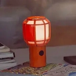 Au&szlig;enleuchte MARSET, Chispa, dimmbar, Orange, Kunststoff, Design - 17.8