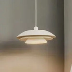Pendelleuchte Dyberg Larsen, DL45, dimmbar, Wei&szlig;, f&uuml;r Wohnzimmer, Metall,