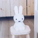 Tischleuchte Mr Maria, Miffy, dimmbar, Wei&szlig;, f&uuml;r Kinderzimmer, Kunststoff -...