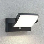 Au&szlig;enleuchte Lindby, Sherin, Schwarz, f&uuml;r Balkon, Aluminium, Modern - 20.5 - 10.5