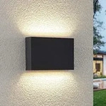 Au&szlig;enleuchte Lindby, Jarte, Schwarz, f&uuml;r Balkon, Kunststoff, Modern - 20 - 12.5
