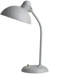 Tischleuchte FRITZ HANSEN, Kaiser idell 6556-T, Grau, f&uuml;r Wohnzimmer, Metall,...