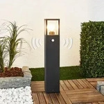 Au&szlig;enleuchte Lucande, Klemens, Schwarz, f&uuml;r Terrasse, Aluminium, Modern - 12 - 65