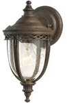 Au&szlig;enleuchte Elstead, English Bridle, dimmbar, Bronze / Altmessing, Metall, Antik -